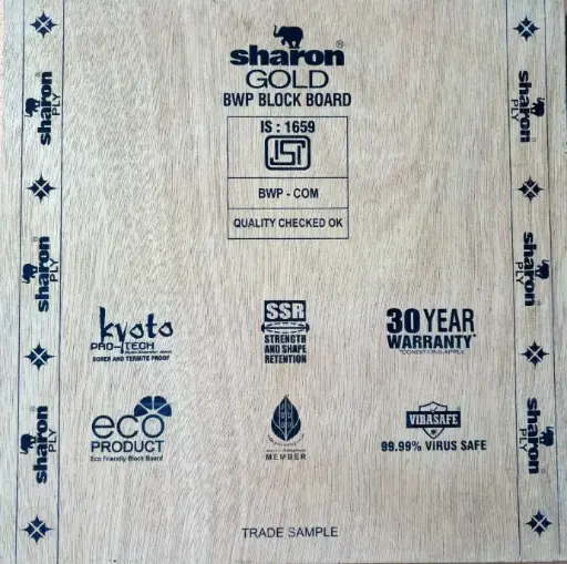 Gold BWP BLOCK BOARD
